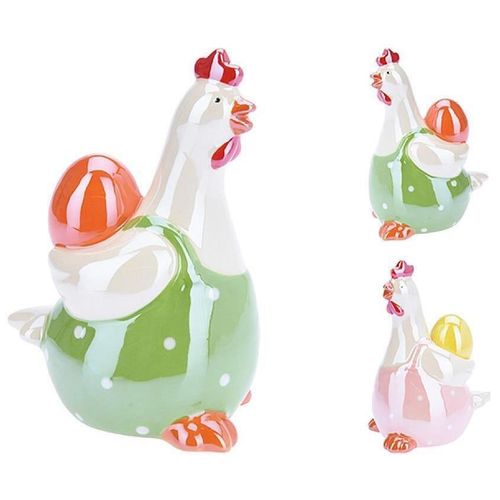 купить Декор Promstore 44579 Statueta Gaina cu ou 7x9x13cm в Кишинёве 