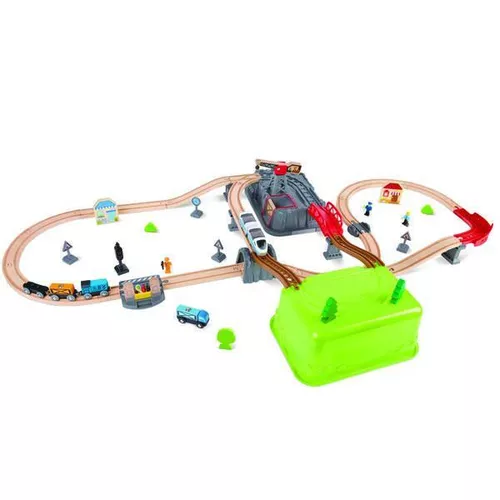 купить Конструктор Hape E3729 Set de joaca Tren в Кишинёве 