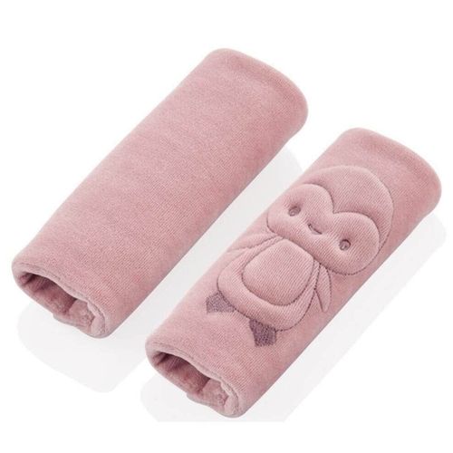 купить Аксессуар к детским автокреслам BabyJem 349 Набор из 2 защит для ремня безопасности, розовый в Кишинёве 