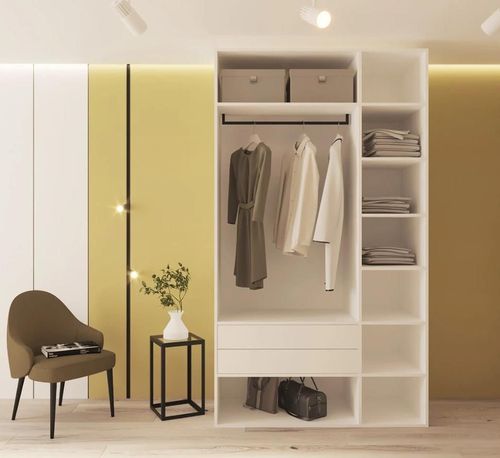 купить Шкаф Bayro Modena 1350x2400x530 белый в Кишинёве 