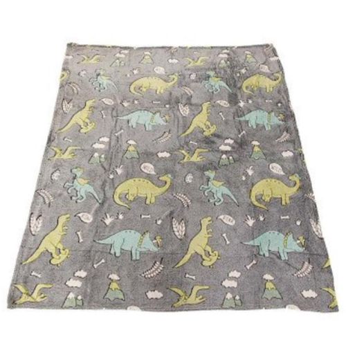 cumpără Lenjerie de pat pentru copii Toi-Toys 35562A Pătură pentru copii care luminează în întuneric, cu dinozauri în Chișinău 