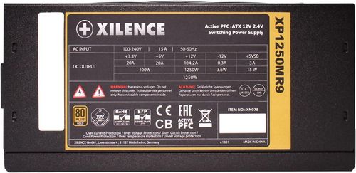 купить Блок питания для ПК Xilence XP1250MR9 (XN078), 1250W, Performance X Series в Кишинёве 