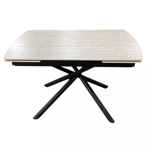 cumpără Masă Deco Ritmo 120/180 Grey (Roman Travertine Matt) în Chișinău 