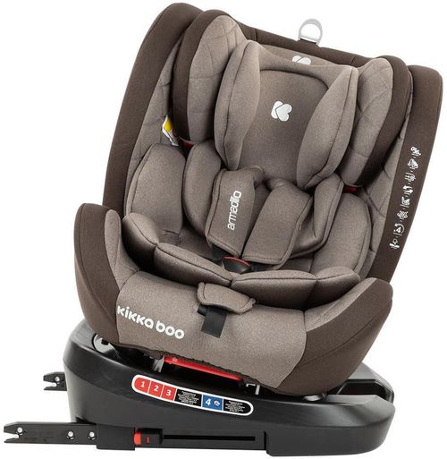 купить Автокресло Kikka Boo 31002070067 Armadillo Isofix Beige, 0-36 kg в Кишинёве 