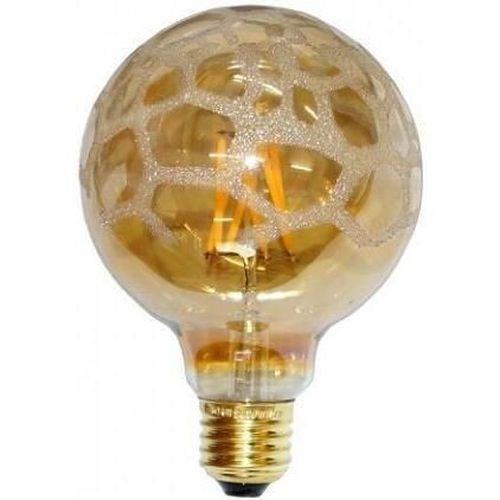 купить Лампочка DAS Light LED E27 Filament Globe Gold 4W 400lm WW, DLED-G95/4-FL Eiko в Кишинёве 