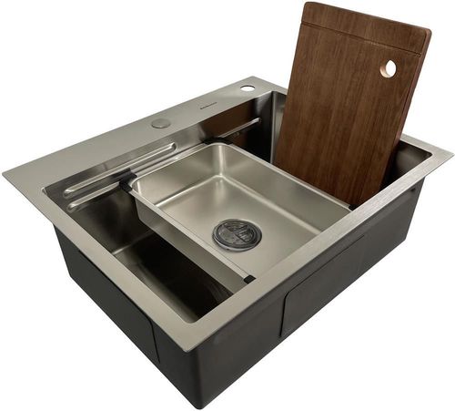 купить Раковина SanDonna HD6050 Crom Satin в Кишинёве 