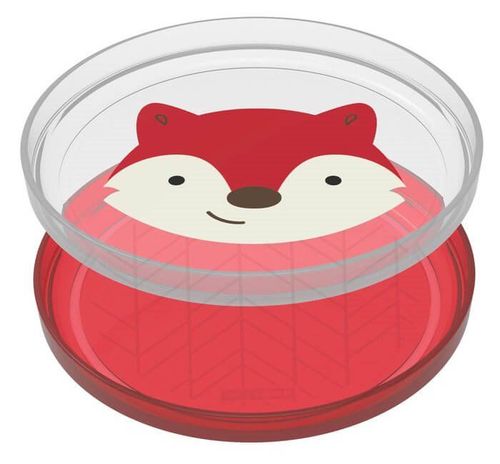 Набор из 2-х мисок с нескользящим дном Skip Hop Zoo Лиса 