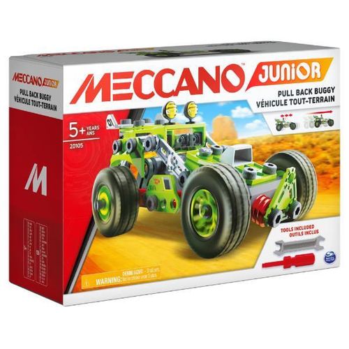 купить Конструктор Spin Master 6055133 Meccano Junior. Buggy, cu inerție, 138pcs в Кишинёве 