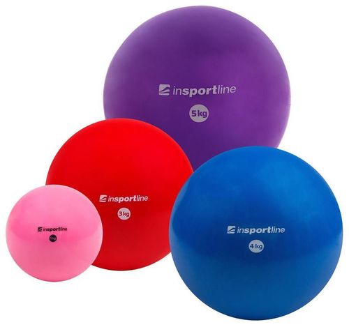 cumpără Minge inSPORTline 8918 Minge yoga 1 kg 3488 PVC sand ball în Chișinău 