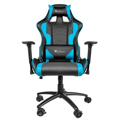 купить Офисное кресло Genesis Nitro 550 Black/Blue в Кишинёве 