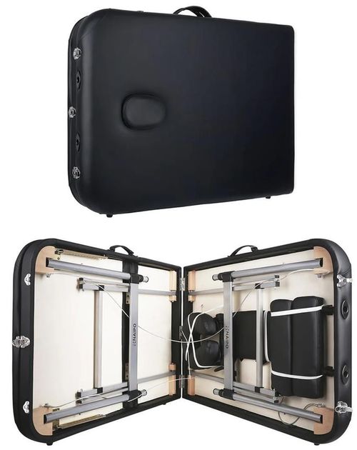 cumpără Masă de masaj Naipo MGBC-301H Black 3 fold ,Aluminum Feet în Chișinău 