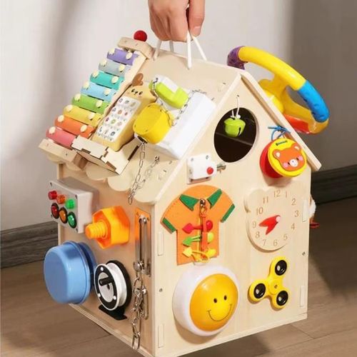 купить Развивающая доска New World SY-S034 Busyboard Casă cu volan, 224100 в Кишинёве 