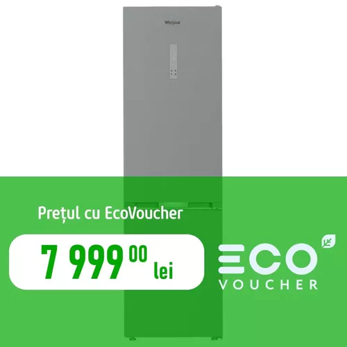 cumpără Frigider cu congelator jos Whirlpool WHK26404XP7E în Chișinău 