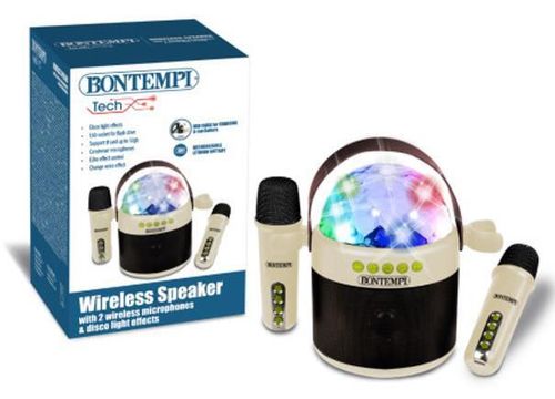 cumpără Jucărie muzicală Bontempi 490250 Беспроводная колонка с микрофоном и подсветкой în Chișinău 