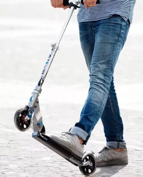 cumpără Trotinetă Micro SA0033 Speed Dolphin Grey în Chișinău 