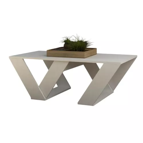 cumpără Măsuţă cafea Trendy Pipra, Alb 110x40x60cm în Chișinău 