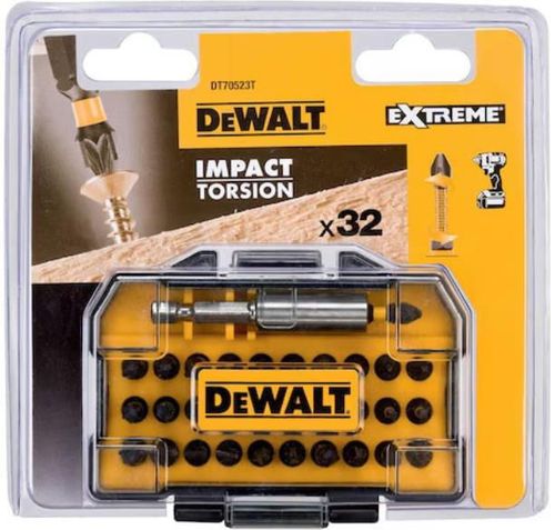 cumpără Set de tubulare, bite, duze DeWalt DT70523-QZ set de biti (32PCS) în Chișinău 