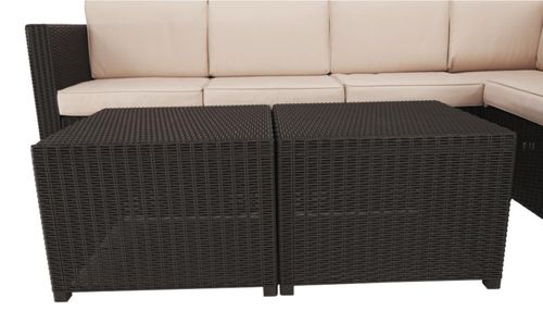 купить Набор садовой мебели Mobhaus Roden (Brown/Beige) в Кишинёве 