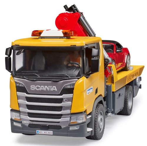 cumpără Mașină Bruder 3552 Scania Super 560R cu autoturism, 53991 în Chișinău 