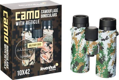 купить Бинокль Levenhuk Camo Dots 10x42 Binoculars with Reticle в Кишинёве 