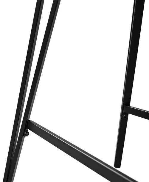 купить Барный стул Deco LAUS Catifea Black+Black Leg в Кишинёве 