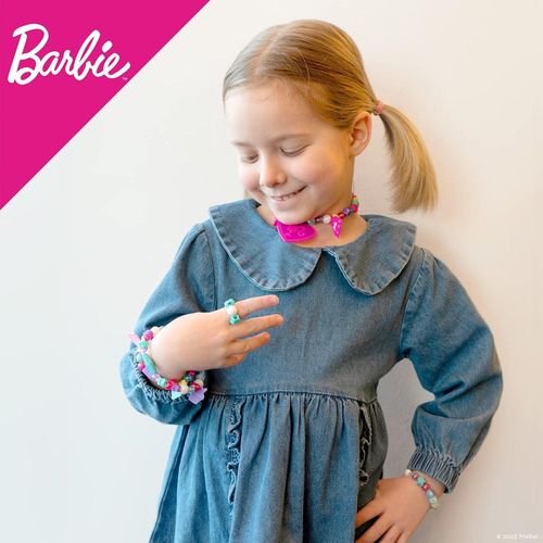 купить Набор для творчества Lisciani Giochi 53614 Set de creatie Barbie Fashion Jewellery Bag в Кишинёве 
