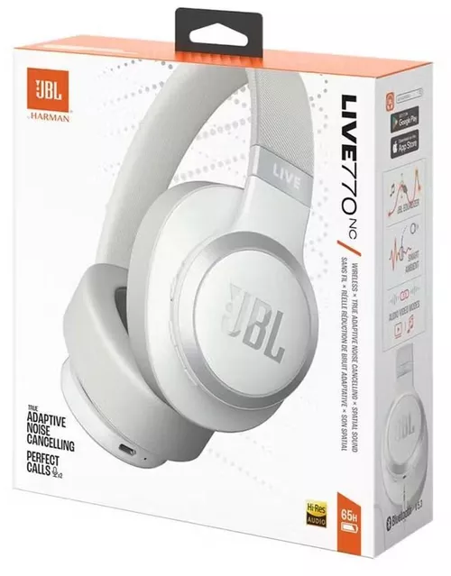 cumpără Căști fără fir JBL Live 770NC White în Chișinău 