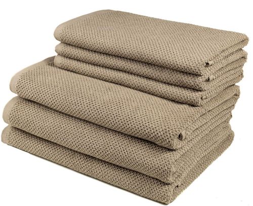 купить Домашний текстиль Sweet Home Prosop de fata Harmony 50x85 cm, 490g/m2 Simply Taupe в Кишинёве 