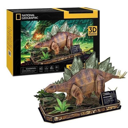 cumpără Set de construcție Cubik Fun DS1054h 3D puzzle Stegosaurus, 62 elemente în Chișinău 