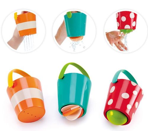 cumpără Accesoriu pentru baie Hape E0205 Set de jucării pentru baie Jocul vesel cu gălețile în Chișinău 