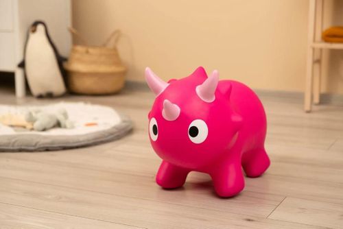 купить Детское кресло-качалка Toyz 20842 Прыгунок Dinu Розовый в Кишинёве 