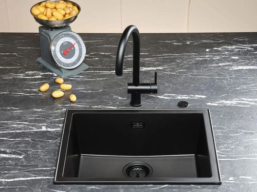 cumpără Chiuvetă bucătărie Reginox R36754 Paris 50 Pure Black în Chișinău 