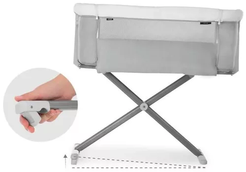 cumpără Leagăn Hauck Patuc co-sleeper Face to Me 2 Melange Grey în Chișinău 