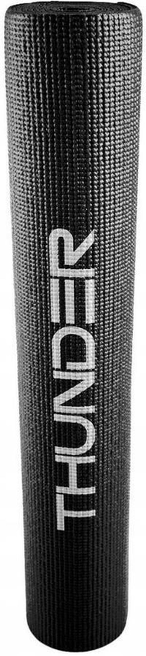 cumpără Echipament pentru yoga Thunder Covoras Yoga PVC mat, Black (YG005-PVC-CZAR) în Chișinău 