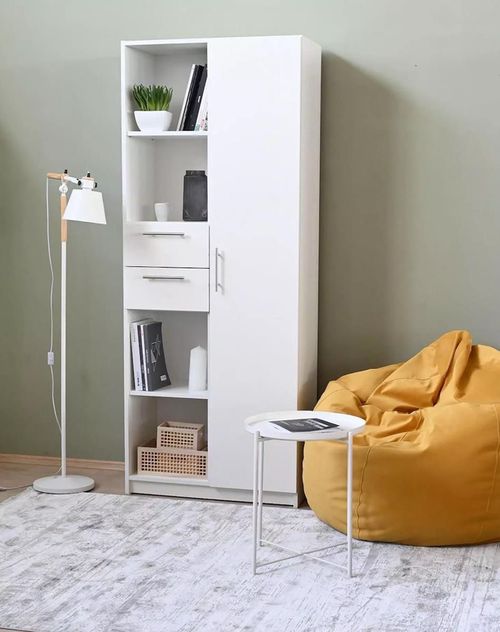 купить Офисный шкаф Fabrik Home Office-Line №4 белый ясень в Кишинёве 