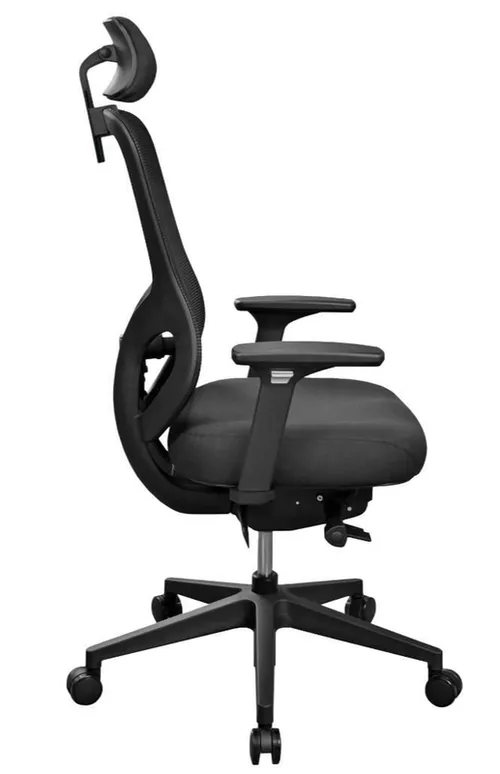 купить Офисное кресло Deco ARIOS P038A Black Plasă acrilică/Stofă в Кишинёве 