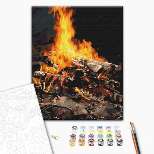 купить Картина по номерам BrushMe BS21741FC (fără cutie) Rug в Кишинёве 