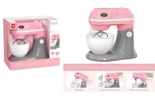 cumpără Bucătărie și veselă de jucărie Richi (75364) Mixer pe baterii, roz în Chișinău 