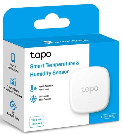 cumpără Senzor de temperatură TP-Link Tapo T310, White, Smart Temperature & Humidity Sensor în Chișinău 