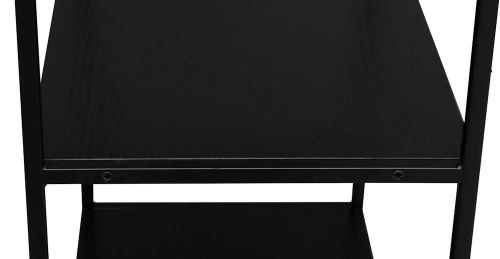 купить Офисный стеллаж Deco Cona 6 nivele (50x30x180H) Oak/Black в Кишинёве 