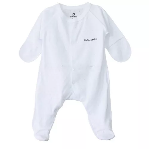 купить Детская одежда Minikin 241800550 Комбинезон Ribana 50см Белый в Кишинёве 