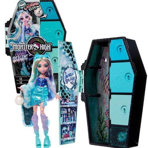 купить Кукла Mattel HNF77 Monster High Lagoona Blue și Secrete din șifonier, cu accesorii в Кишинёве 