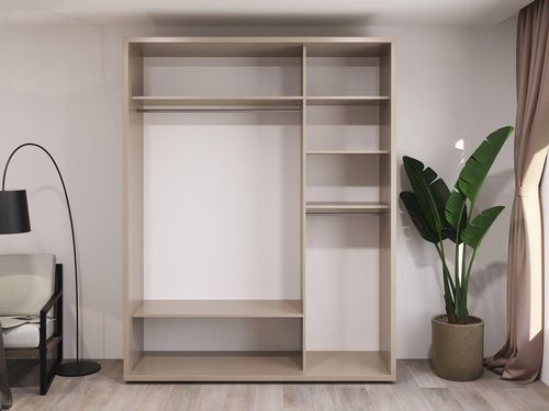 купить Шкаф Bayro Murano 1800x2300x600 серый камень, купе (606211) в Кишинёве 