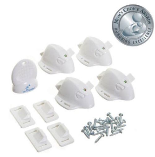 купить Детская безопасность Dreambaby GD855 Замок на дверцы магнитный ключ (4шт) в Кишинёве 