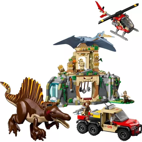 купить Конструктор Lego 76976 Spinosaurus & Quetzalcoatlus Air Mission в Кишинёве 