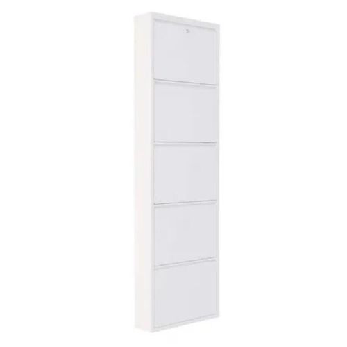 купить Полка для обуви Trendy Locking 5 Piece Metal-White, 50x169x15cm в Кишинёве 