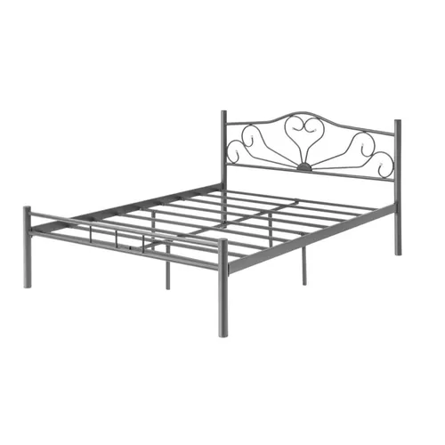 купить Кровать Evger K-50 180x200cm Grey (без матраса) в Кишинёве 