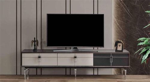 купить Тумба напольная для TV Dizayno Home Hilton Metal Leg 200cm (4601-200-T) (079812) в Кишинёве 