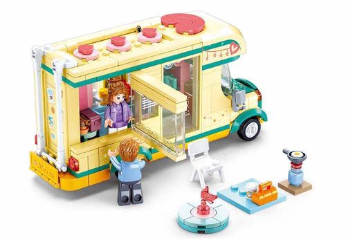 cumpără Set de construcție Sluban B0960 Girls Dream Camper în Chișinău 
