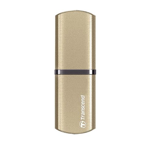 купить 32GB USB3.1 Flash Drive Transcend JetFlash 820, Gold, Metal Case, Luxury Design (R/W:90/25MB/s) (memorie portabila Flash USB/внешний накопитель флеш память USB) в Кишинёве 